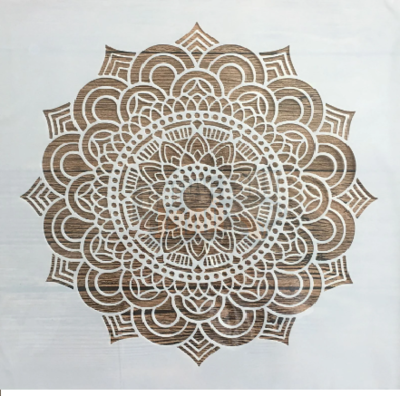 Šablona na malování S56 30cm x 30cm - Mandala z Jaipuru