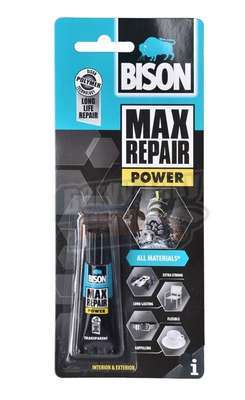 Univerzální transparentní lepidlo Max Repair Bison 8g